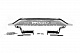 Передній захист A125227 (нерж.) для Mitsubishi Outlander 2006-2012рр