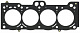 Прокладка ГБЦ 1.6L (метал) Geely MK ELRING