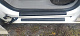 Накладки на дверні пороги (DDU, ABS-пластик) 4 шт, Мат для Volkswagen Caddy 2004-2010 рр