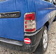 Накладка на стопи (2 шт., нерж.) Carmos - Турецька сталь для Citroen Berlingo 1996-2008 рр