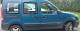 Накладки на арки (4 шт, чорні) Метал для Renault Kangoo 1998-2008 рр