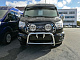 Козирьок на лобове скло (чорний глянець, 5мм) для Ford Transit 2014- рр