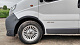 Накладки на колісні арки (4 шт, чорні) 2001-2007, чорний пластик для Nissan Primastar рр