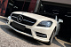 Передня решітка 2011-2014 (Diamond Silver) для Mercedes CLS C218 рр