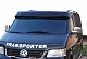 Козирок на лобове скло (на кронштейнах) для Volkswagen T5 Caravelle 2004-2010 рр