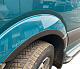 Накладки на арки вузькі (4 шт, чорні) для Volkswagen Crafter 2006-2016 рр