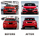 Комплект обвісів (A45 AMG) для Mercedes A-сlass W176 2012-2018 рр