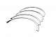 Накладки на арки (4 шт, нерж) для Volkswagen Passat B7 2012-2015 рр