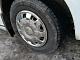 Ковпаки з нержавійки Пелюстки (1-катковий, 4 шт) для Volkswagen Crafter 2006-2016 рр