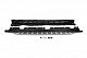 Бокові пороги (2 шт, OEM) для Mercedes GLS X167 2019- рр