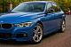 Накладки на пороги EuroCap (під M-Sport пороги, чорний глянець) для BMW 3 серія F30/F31 2012-2019 рр