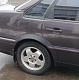 Накладки на арки (4 шт, чорні) для Volkswagen Passat B4 1993-1996 рр