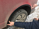 Накладки на арки (6 шт, чорні) ABS пластик для Volkswagen T5 Transporter 2003-2010 рр