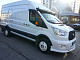 Козирьок на лобове скло (чорний глянець, 5мм) для Ford Transit 2014- рр
