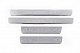 Накладка на пороги Carmos V1 (4 шт, нерж) для Hyundai Santa Fe 2 2006-2012 рр