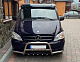 Козирьок на лобове скло (чорний глянець, 5мм) для Mercedes Vito W639 2004-2014 рр