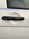 Накладки на ручки (натуральний карбон) 3 ручки для Volkswagen T5 Multivan 2003-2010 рр