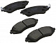 Колодки передні гальмові R14 (система Akebono) Daewoo Lanos 1,6 BREMBO