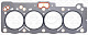 Прокладка ГБЦ 1.3/1.5L Geely ELRING (пароніт)