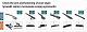 Щітка склоочисника 530/450 мм (компл. 2 шт) безкаркасна Geely CK/CK2 AEROTWIN AR531S Bosch