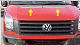 Накладка на капот (2 шт, нерж) для Volkswagen Crafter 2006-2016 рр