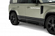 Бокові пороги OEM Black (для 110/130, 2 шт) для Land Rover Defender 2019- рр