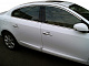 Верхня окантовка вікон (4 шт, нерж) для Renault Fluence 2009-2016 рр