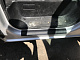Накладки на карниз ABS (2 шт, DDU) Мат для Renault Trafic 2001-2015 рр