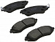 Колодки передні гальмові R14 (система Akebono) Daewoo Lanos 1,6 BREMBO