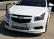 Накладка на передній бампер SD (Meliset, під фарбування) для Chevrolet Cruze 2009-2015 рр