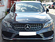 Передня решітка Diamond Silver 2018-2025, з камерою для Mercedes C-сlass W205 рр