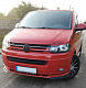 Передня лип накладка (ABS) для Volkswagen T5 2010-2015 рр