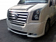 Накладка на передній бампер 2 фари 2006-2011 (під фарбування) для Volkswagen Crafter рр