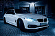 Накладки на пороги EuroCap (під M-Sport пороги, чорний глянець) для BMW 3 серія F30/F31 2012-2019 рр