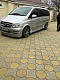 Накладка на передній бампер Brabos Style (під фарбування) для Mercedes Viano 2004-2014 рр