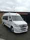 Накладка на передній бампер 4 фари (2006-2013) для Mercedes Sprinter W906 рр