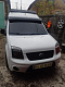 Козирьок на лобове скло (чорний глянець, 5мм) для Ford Connect 2002-2006 рр