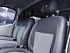 Авточохли (кожзам і тканина, Premium) Передні 1 та 1 для Nissan Primastar 2002-2014 рр