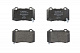 Колодки гальмові дискові задні TESLA Model S 12-16, Model S 16-21 BOSCH