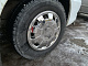 Ковпаки з нержавійки Пелюстки (1-катковий, 4 шт) для Volkswagen Crafter 2006-2016 рр