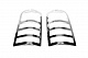Накладка на стопи (2 шт., нерж.) Carmos - Турецька сталь для Citroen Berlingo 1996-2008 рр