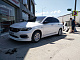 Передня накладка на бампер (2016-2021, під фарбування) для Fiat Tipo 2016- рр