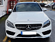 Передня решітка Diamond Silver 2018-2025, з камерою для Mercedes C-сlass W205 рр
