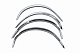 Накладки на арки (4 шт, нерж) для Mercedes W116 1972-1980 рр