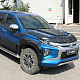 Накладка на капот (ABS) для Mitsubishi L200 2015-2024 рр