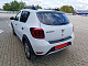 Накладка на задній бампер EuroCap (ABS) для Renault Sandero 2013-2022 рр