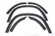 Накладки на арки (6 шт, чорні) для Volkswagen LT 1995-2006 рр