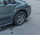 Накладки на арки (4 шт, чорні) 1 бічні двері, Пластик для Citroen Berlingo 2008-2018 рр