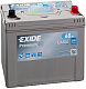 Акумулятор 65Ah-12v Exide PREMIUM (230х173х222), R, EN580, Азія (тип кріплення Korean B1)