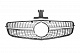 Передня решітка Diamond Silver для Mercedes C-class W204 2007-2015 рр